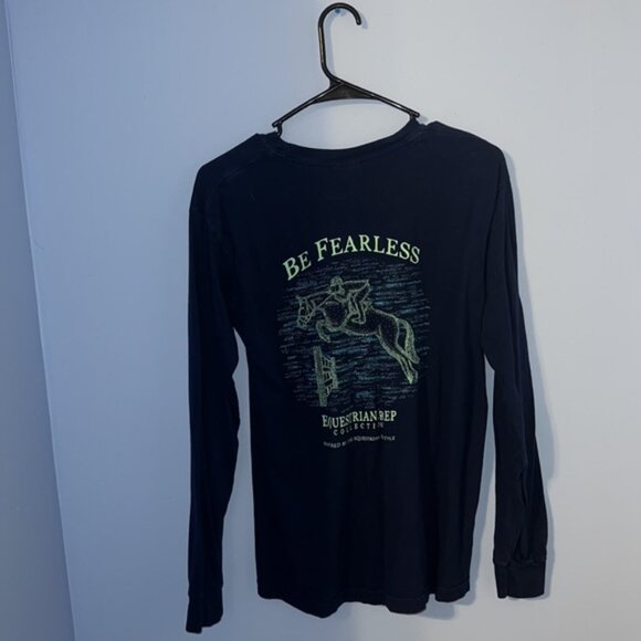 Equestrian Prep Long Sleeve Shirt - Picture 2 of 5